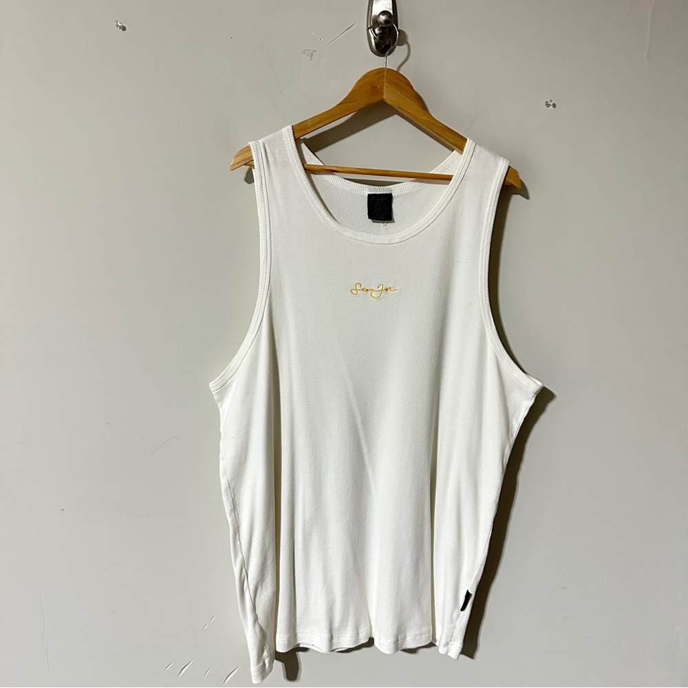Sean John White Tank Top
